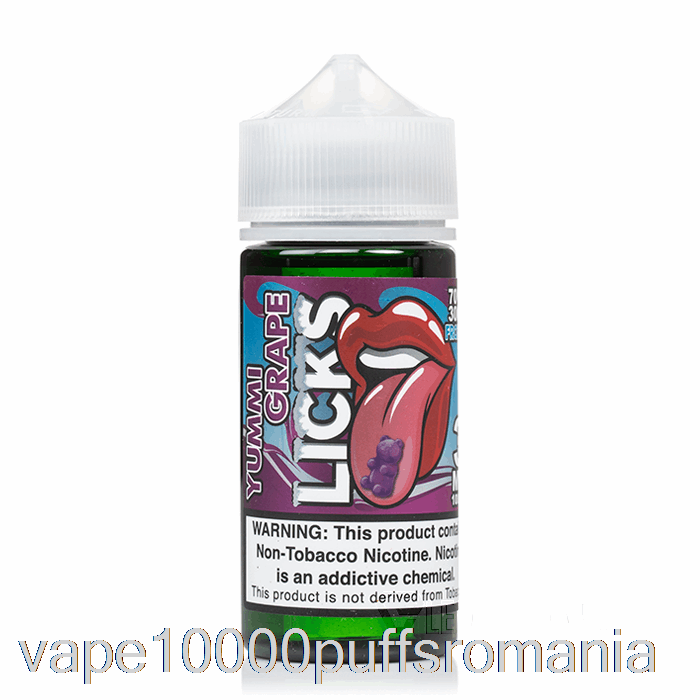 Vape Romania Frozty Yummi Grape - Licks Roll Upz - 100ml 3mg